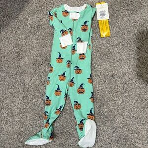 The Beaufort Bonnet Company Mint Pumpkin Pajamas